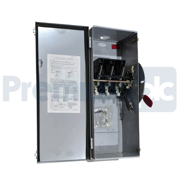 Thomas & Betts RHD323NF-TB | RHD323NFTB 3-P V~240AC/250DC 100A Safety Switch NEW