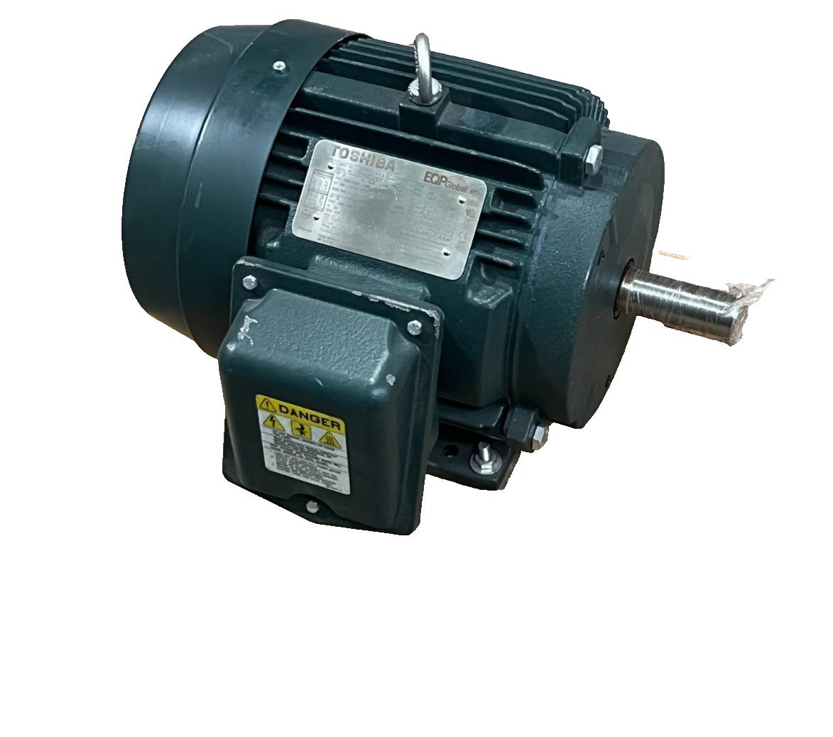 Toshiba 0034SDSR41A-P AC Motor | 3 HP | 1800 RPM | 3-Phase 230/460V | Frame 182T