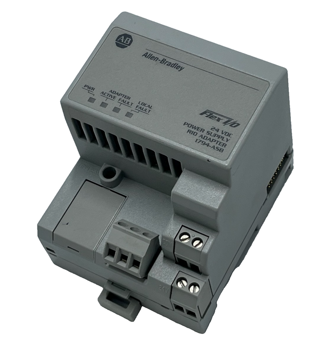 Allen Bradley 1794-ASB Series E Rev A01 Flex I/O RIO Adapter 96404874 24VDC