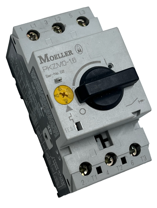 Moeller PKZM0-1,6 Motor Protective Circuit Breaker 1.0-1.6A 690V 3-Pole 0.55kW