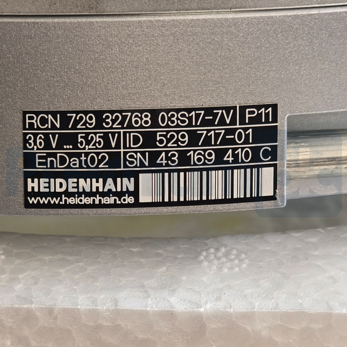 HEIDENHAIN RCN 729 32768 03S17-7V | 529717-01 Absolute Encoder w/Stator Coupler