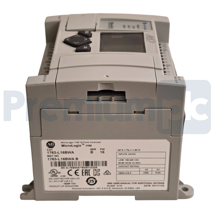 Allen-Bradley 1763-L16BWA /B MicroLogix 1100 16-Point Controller 1763L16BWA NSMP