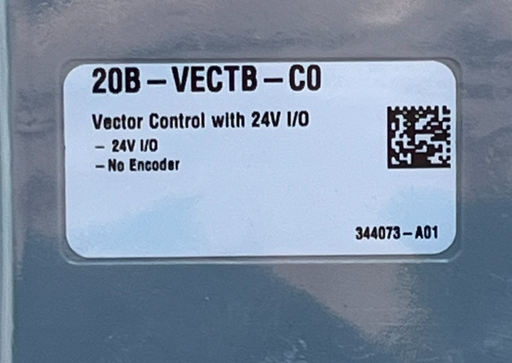 Allen Bradley 20B-VECTB-C0/B PowerFlex 700 VC Cassette | 24V DC I/O | Series B