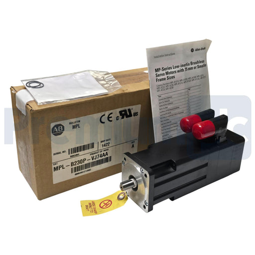 Allen Bradley MPL-B230P-VJ74AA /A Servo Motor 460V 5000RPM Keyed w/ 24VDC Brake