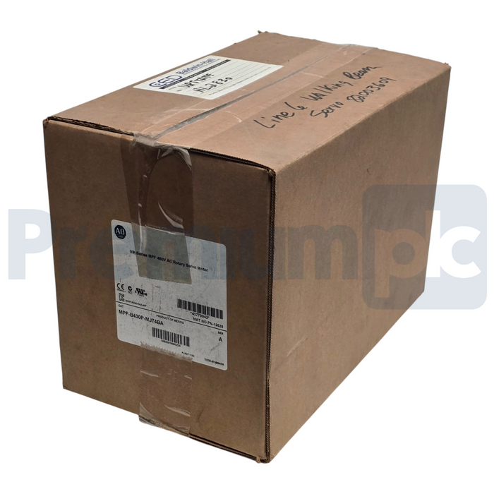 Allen Bradley MPF-B430P-MJ74BA /A MPF Food Grade Servo Motor 460V w/Brake NSMP