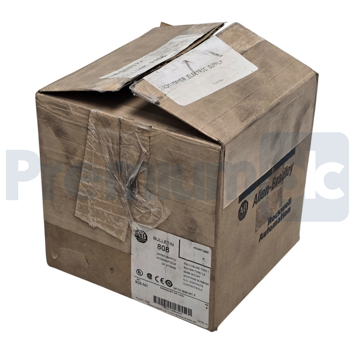 Allen Bradley 808-M1 /F Speed Switch Style M High Speed 50-1000RPM 808M1 NSMP