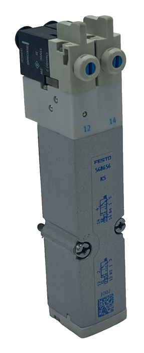 Festo 568656 VMPA2-M1H-KS-PI Solenoid Valve | 24VDC 0.9-8 Bar | Genuine OEM