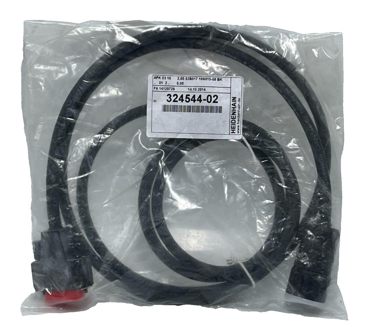 Heidenhain 324544-02 APK Adapter Cable - 2m - M23 Female 17-Pin to D-Sub Male 15
