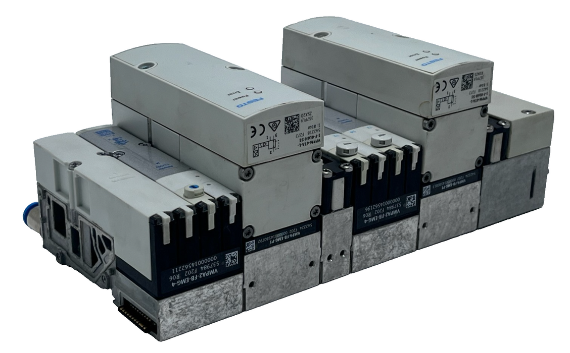 Festo MPA-S Valve Manifold | 2x VPPM-6TA Proportional Valves | 3x VMPA2 Solenoid