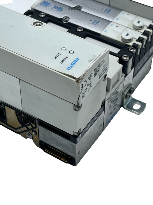 FESTO ASSEMBLY: MPA-S Manifold 2x VPPM-6TA Valves 3x VMPA2 Solenoids 7/8" Supply