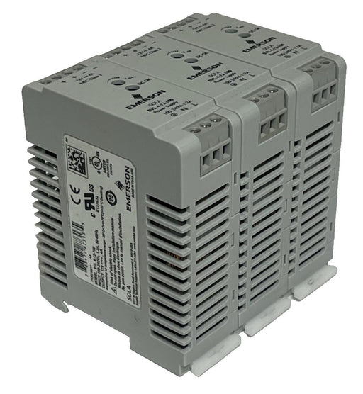 Lot of 3 Emerson SolaHD SVL 4-12-100 DIN Rail Power Supplies 12V 4A 48W