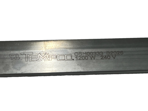 Tempco CSH00333 Channel Strip Heater 1200W 240V 19.5" Stainless Steel NSMP