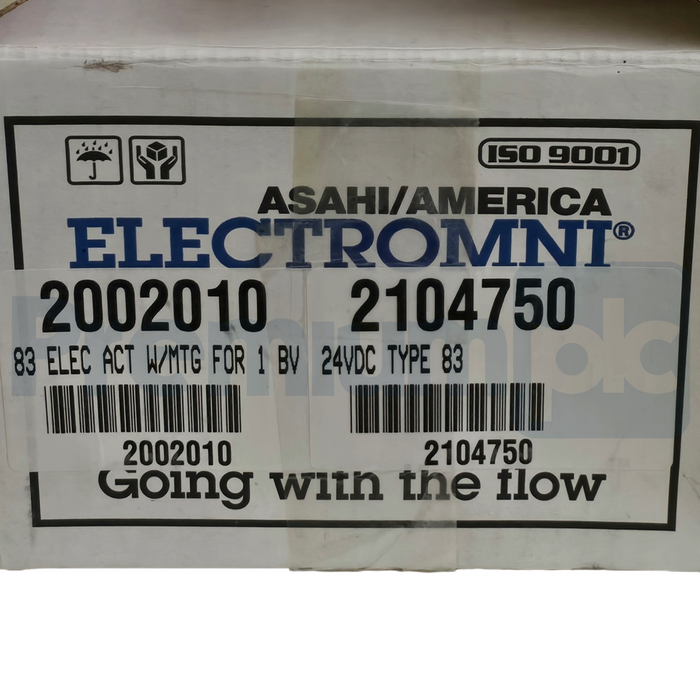 Asahi/America 2002010 Series 83 Electric Actuator 2104750 24V for 1" Ball Valve