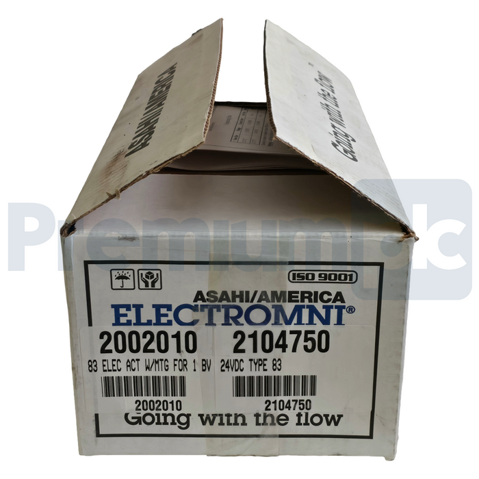 Asahi/America 2002010 Series 83 Electric Actuator 2104750 24V for 1" Ball Valve