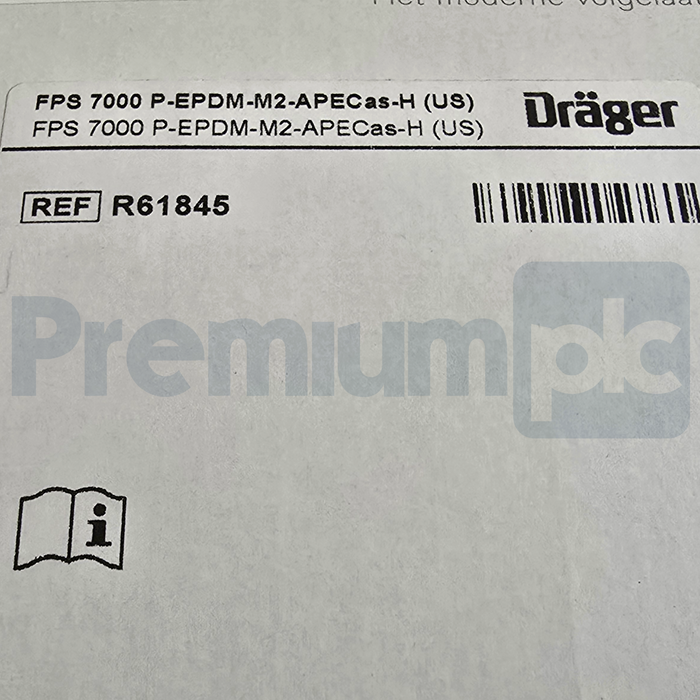 Draeger | Drager FPS 7000 P-EPDM-M2-APECas-H (US) Full Face Mask Size: M R61845