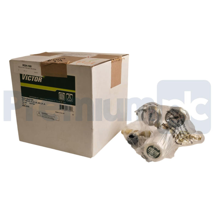 Victor 4000-0035 Tech Master GPT400 Two-Stage Gas Regulator In: 3000PSI RGH-100