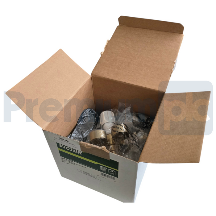 Victor 4000-0035 Tech Master GPT400 Two-Stage Gas Regulator In: 3000PSI RGH-100
