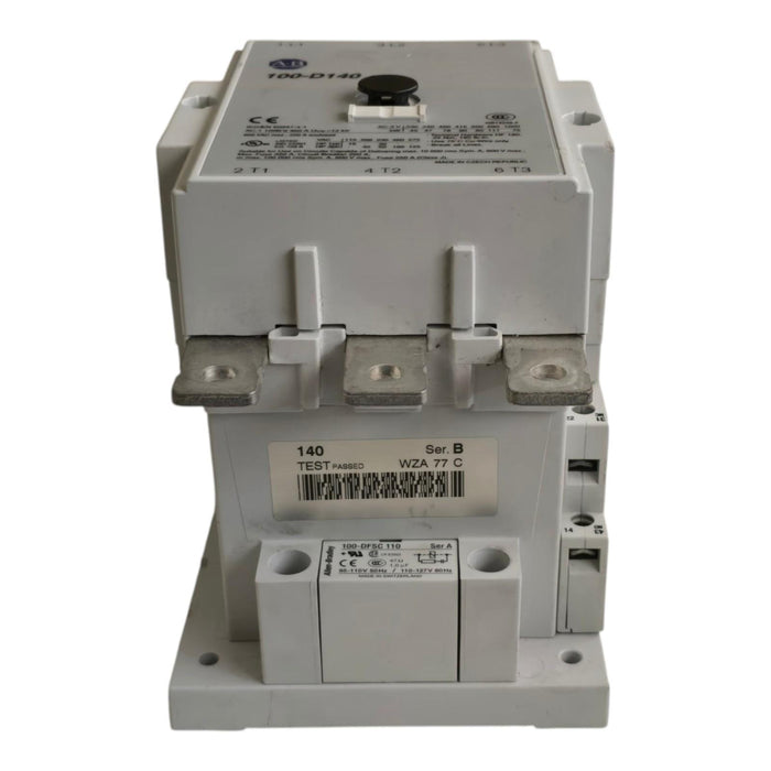 Allen Bradley 100-D140D11 /B IEC Contactor 3PH 140A 600V 110/120V-Coil 100-D140