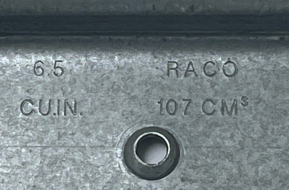 Lot of 4 RACO 812C 2-GFCI 6.5 cu. in. Steel Square Exposed Work Covers - NEW