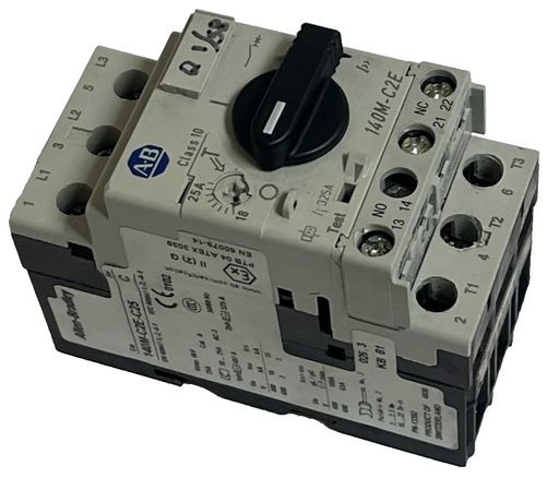 Allen-Bradley 140M-C2E-C25 Circuit Breaker Ser. C | 18-25A | Motor Protection