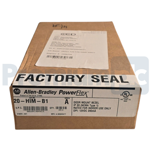 Allen-Bradley 20-HIM-B1 /A PowerFlex Door Mount Bezel Kit 20HIMB1 NSFS