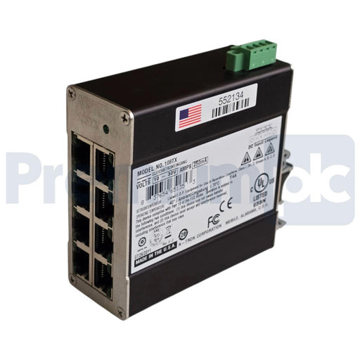Red Lion N-Tron 108TX Industrial Ethernet Switch 8-Port 10/100BaseTX DIN Rail