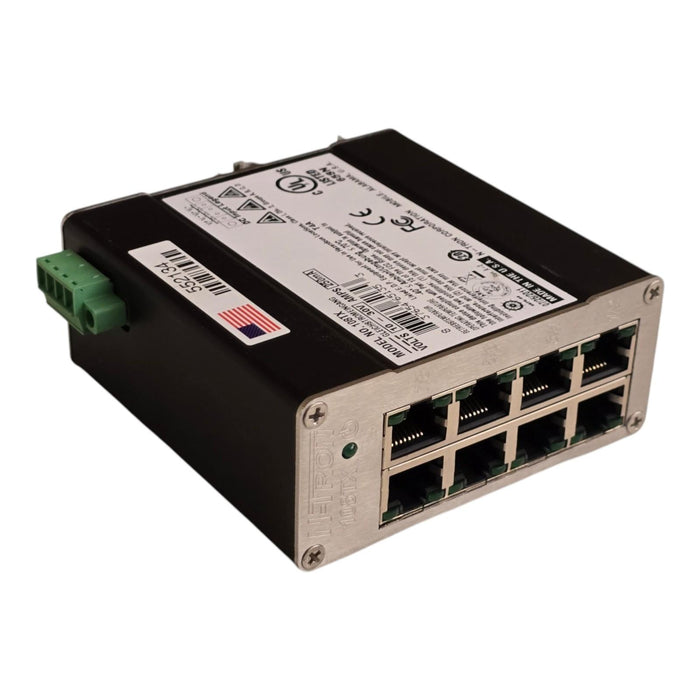 Red Lion N-Tron 108TX Industrial Ethernet Switch 8-Port 10/100BaseTX DIN Rail