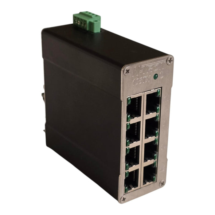 Red Lion N-Tron 108TX Industrial Ethernet Switch 8-Port 10/100BaseTX DIN Rail