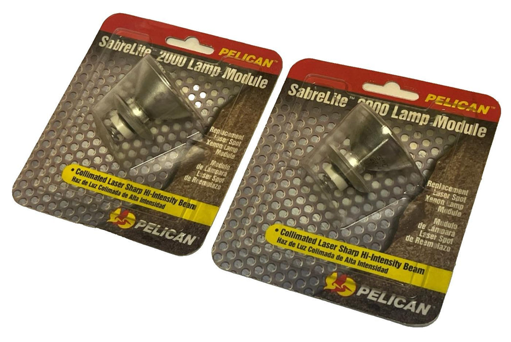 Lot of 2 Pelican 2004 SabreLite 2000 Replacement Lamp Modules Xenon - New
