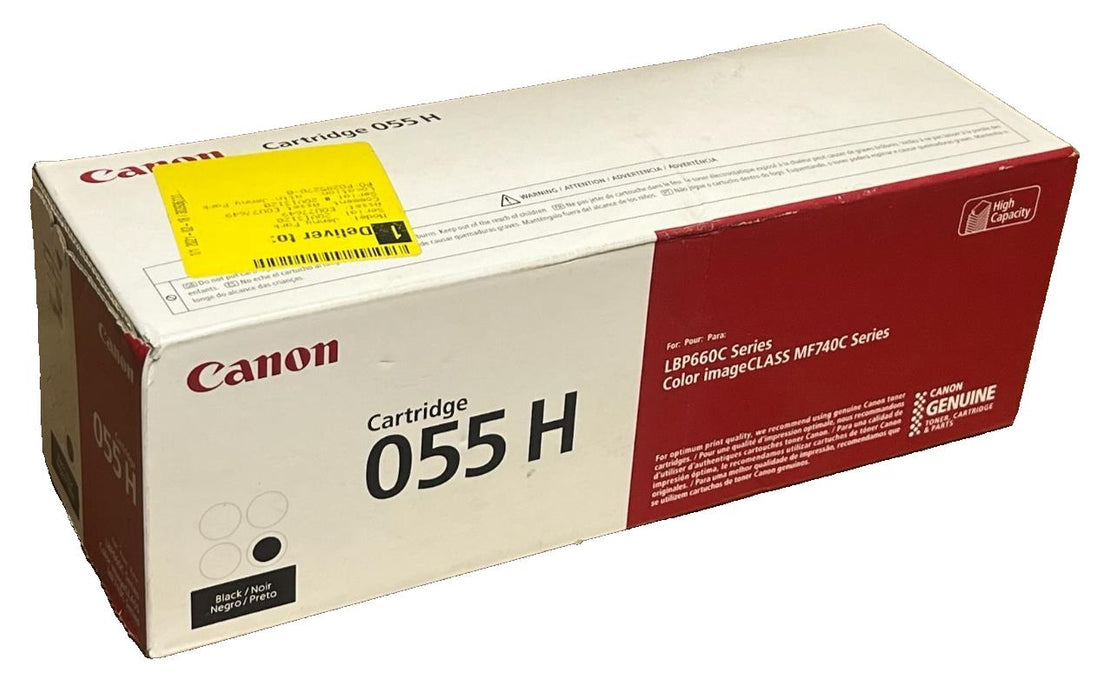 New Canon 055H Black High Capacity Toner Cartridge 055 H LBP660C MF740 Series