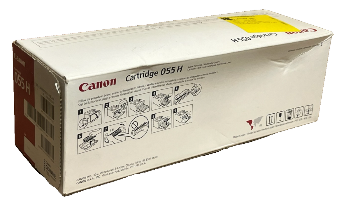 New Canon 055H Black High Capacity Toner Cartridge 055 H LBP660C MF740 Series