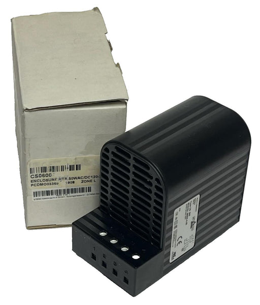 NEW Stego CS 060 50W Enclosure Heater 06000.0-00 | 120-240V AC/DC DIN Rail