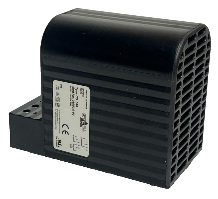 NEW Stego CS 060 50W Enclosure Heater 06000.0-00 | 120-240V AC/DC DIN Rail