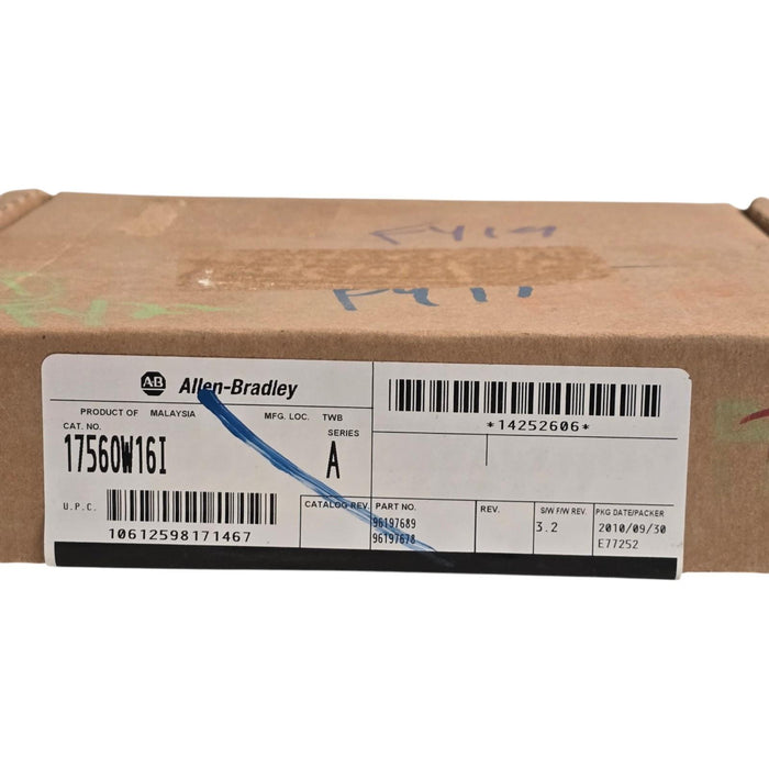 Allen-Bradley 1756-OW16I /A ControlLogix 16-Pt Isolated Relay Output Module NSFS