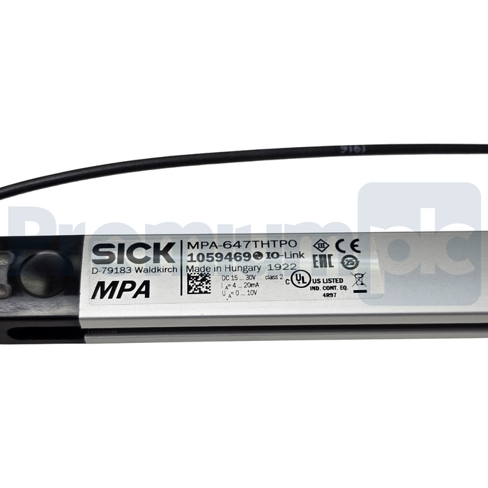 SICK 1059469 | MPA-647THTP0 Magnetic Analog Positioning Cylinder Sensor IO-Link