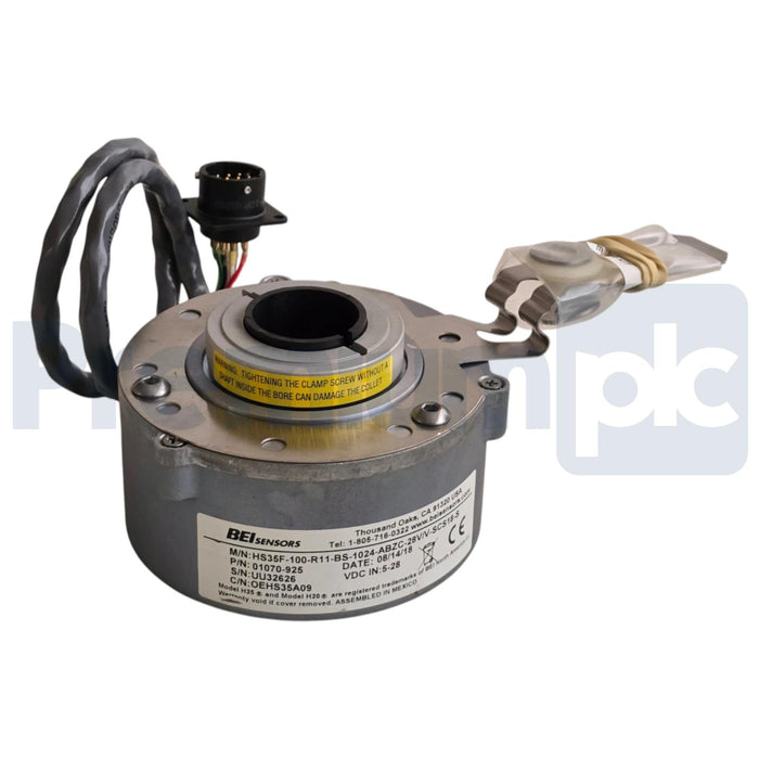 BEI Sensors HS35F-100-R11-BS-1024-ABZC-28V/V-SCS18-S Rotary Encoder 01070-925