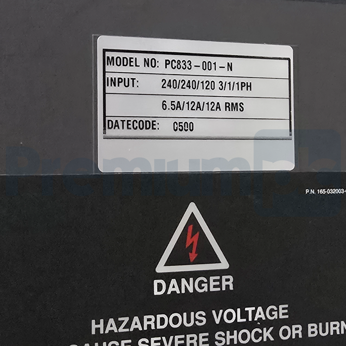 Pacific Scientific PC833-001-N PC800 Series Brushless Servo Drive PC833001N NSNP