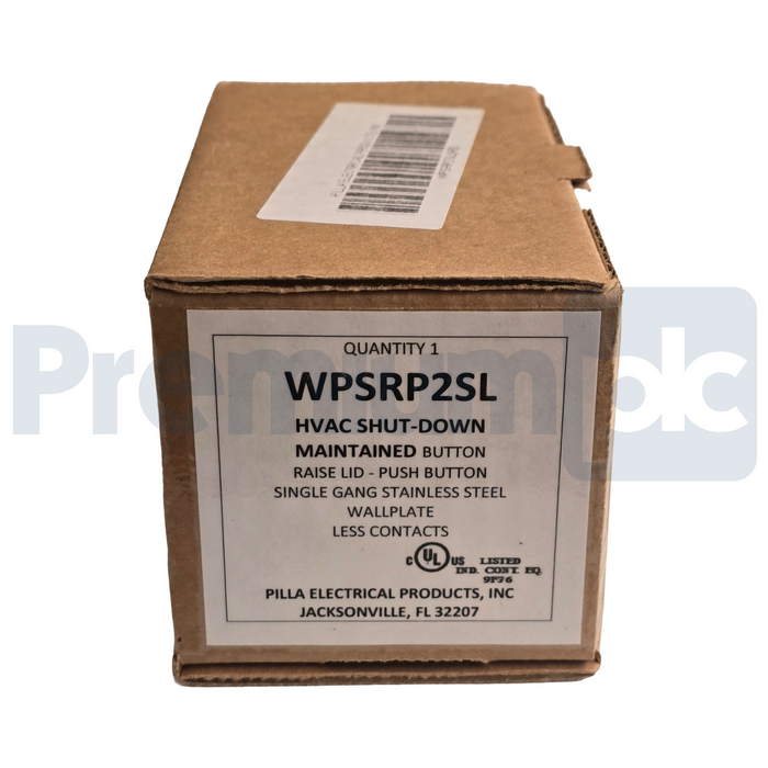 Kele / Pilla Electrical WPSRP2SL | WPSRP2-HVAC Emergency HVAC Shut-Down Station