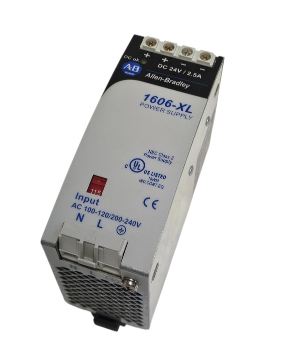 NIB ALLEN BRADLEY 1606-XL60D DC POWER SUPPLY 1606XL60D SER. A