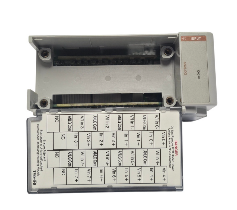 ALLEN BRADLEY 1769-IF8 SER. A COMPACT I/O MODULE 1769IF8 F/W REV. 1.1