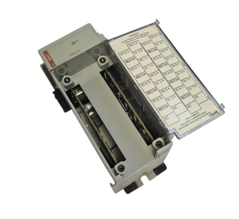 ALLEN BRADLEY 1769-IF8 SER. A REV. 1 COMPACT I/O MODULE 1769IF8 F/W REV. 1.1