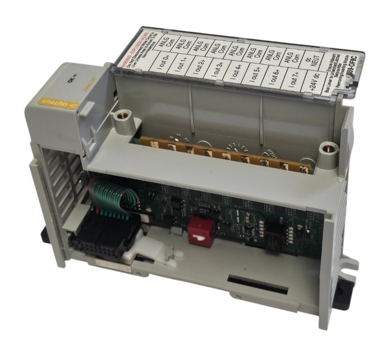 USED ALLEN BRADLEY 1769-OF8C /A COMPACT I/O OUTPUT MODULE SER. A F/W REV. 2.1