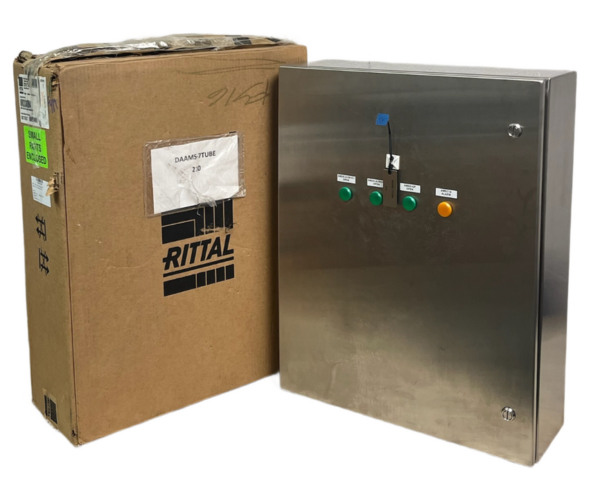 Rittal WM302408N4 304 SS NEMA 4X Enclosure w/ 7-Tube DAAMS Air Sampling Station