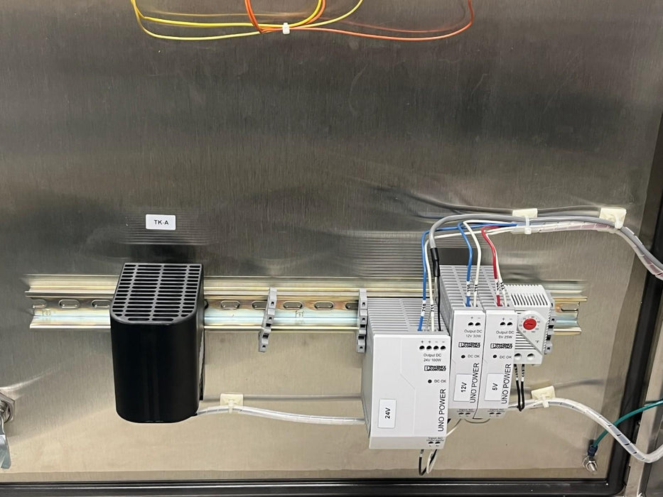 Rittal WM302408N4 304 SS NEMA 4X Enclosure w/ 7-Tube DAAMS Air Sampling Station