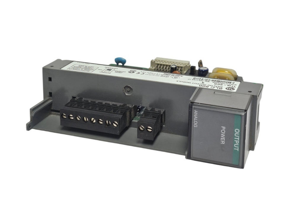 ALLEN BRADLEY 1746-NO4I ANALOG OUTPUT MODULE 1746NO4I SER. A (NO DOOR)