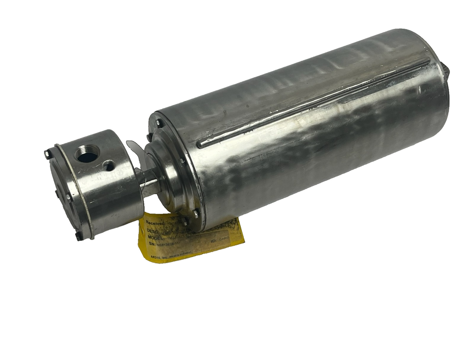 Van der Graaf TM127A25-675NB-STM Stainless Steel Drum Motor | 0.75HP 460V 3PH