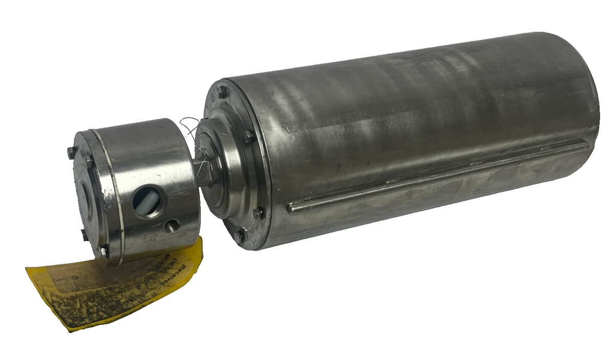 Van der Graaf TM127A25-675NB-STM Stainless Steel Drum Motor | 0.75HP 460V 3PH