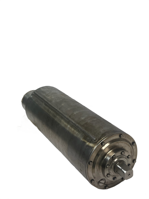 Van Der Graaf TM160A30-42NB RH Drum Motor | 480V 3PH 6.5" Dia Stainless Conveyor