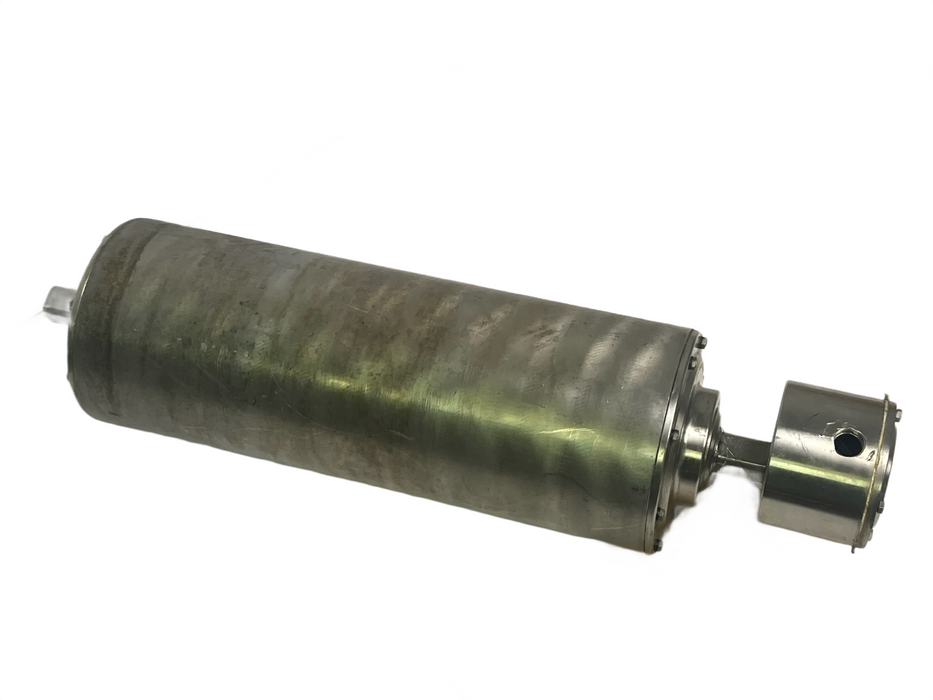 Van Der Graaf TM160A30-42NB RH Drum Motor | 480V 3PH 6.5" Dia Stainless Conveyor
