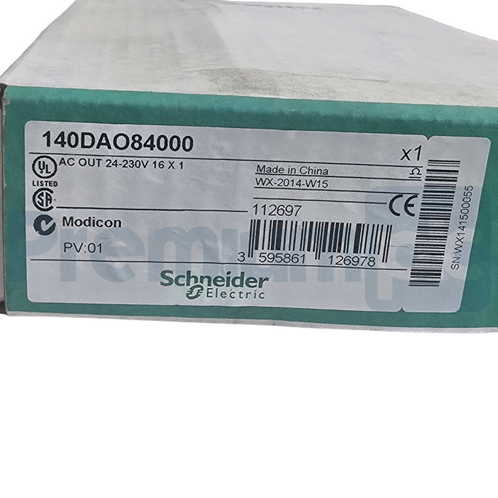 Schneider Modicon Quantum 140DAO84000 AC Output Module 16pt 24-230V NSFS
